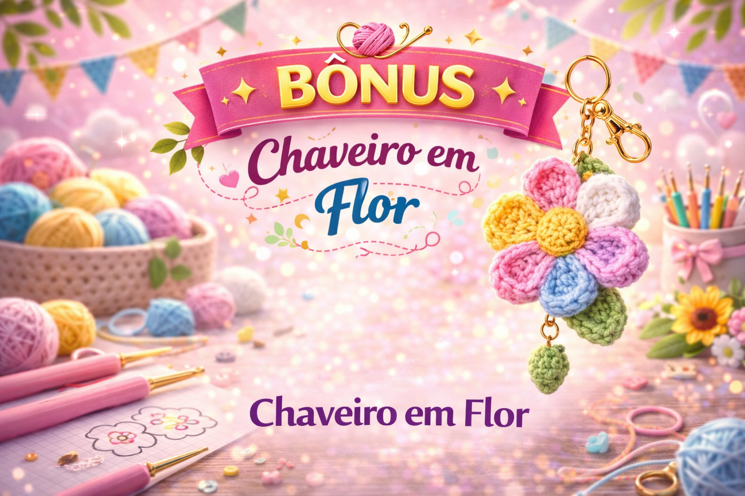 Chaveiro em Flor